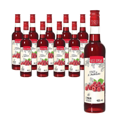 Set van 10 x Frambozensiroop 400 ml - Ons Huis
